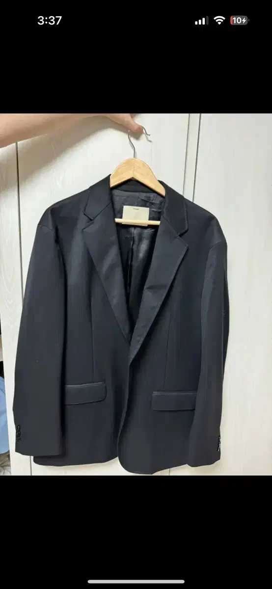 포터리 블레이저 wool single breasted jacket